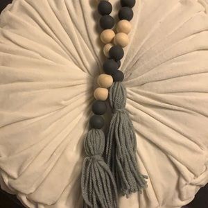 HOME DECOR Decorative Farmhouse Beads with Tassel